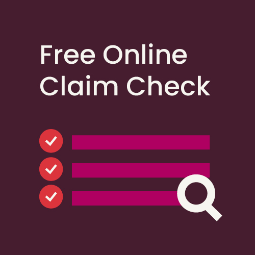 Free injury claim check