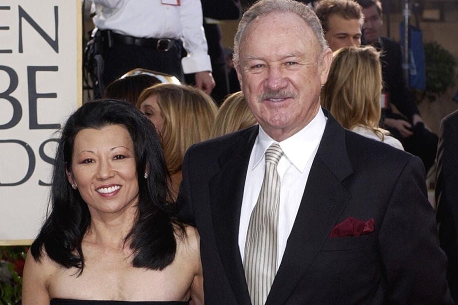 Oscar-winning actor Gene Hack and his wife Betsy