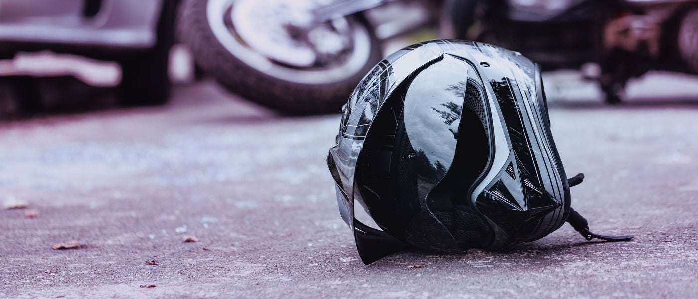 Motor cycle and scooter accident