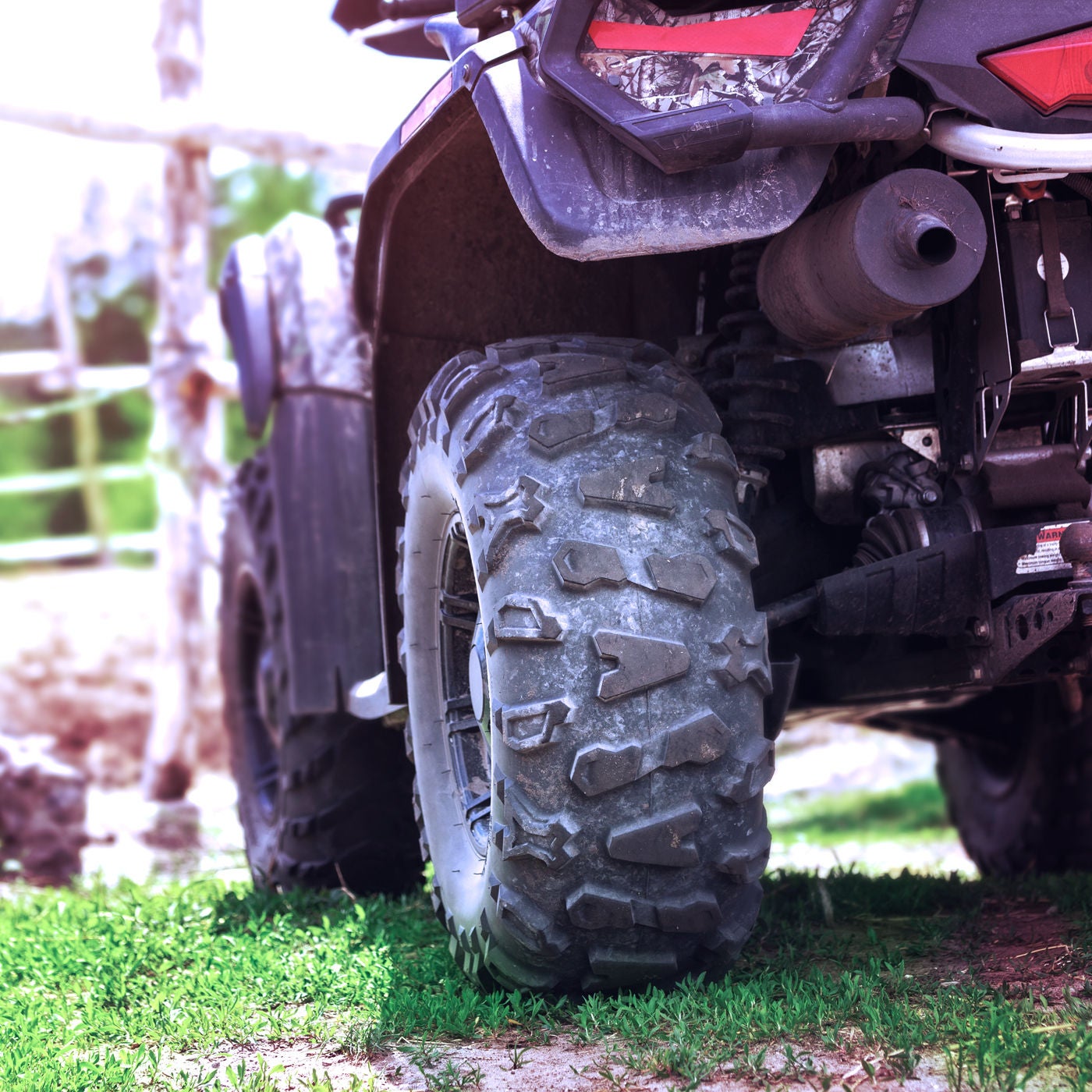 Quad bike accident