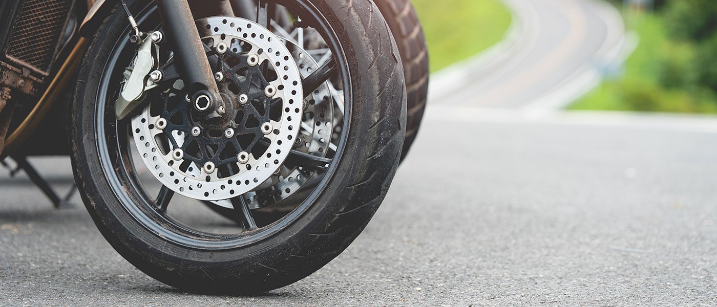 Motor cycle and scooter accident