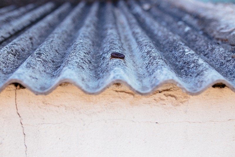 asbestos in roof