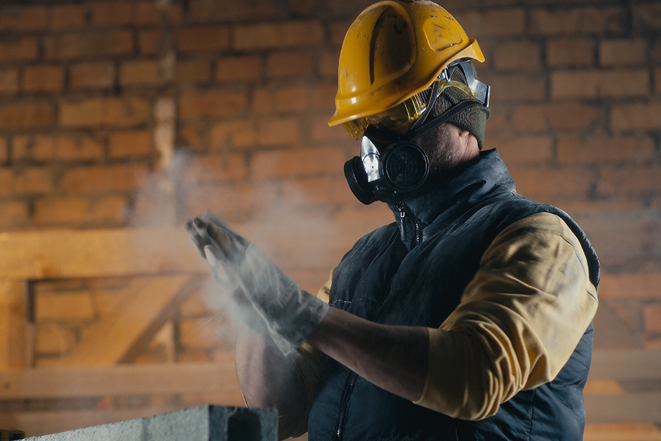 Worker exposed to hazards in the workplace